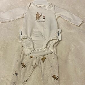 2 Piece Cotton Winnie the Pooh Set
